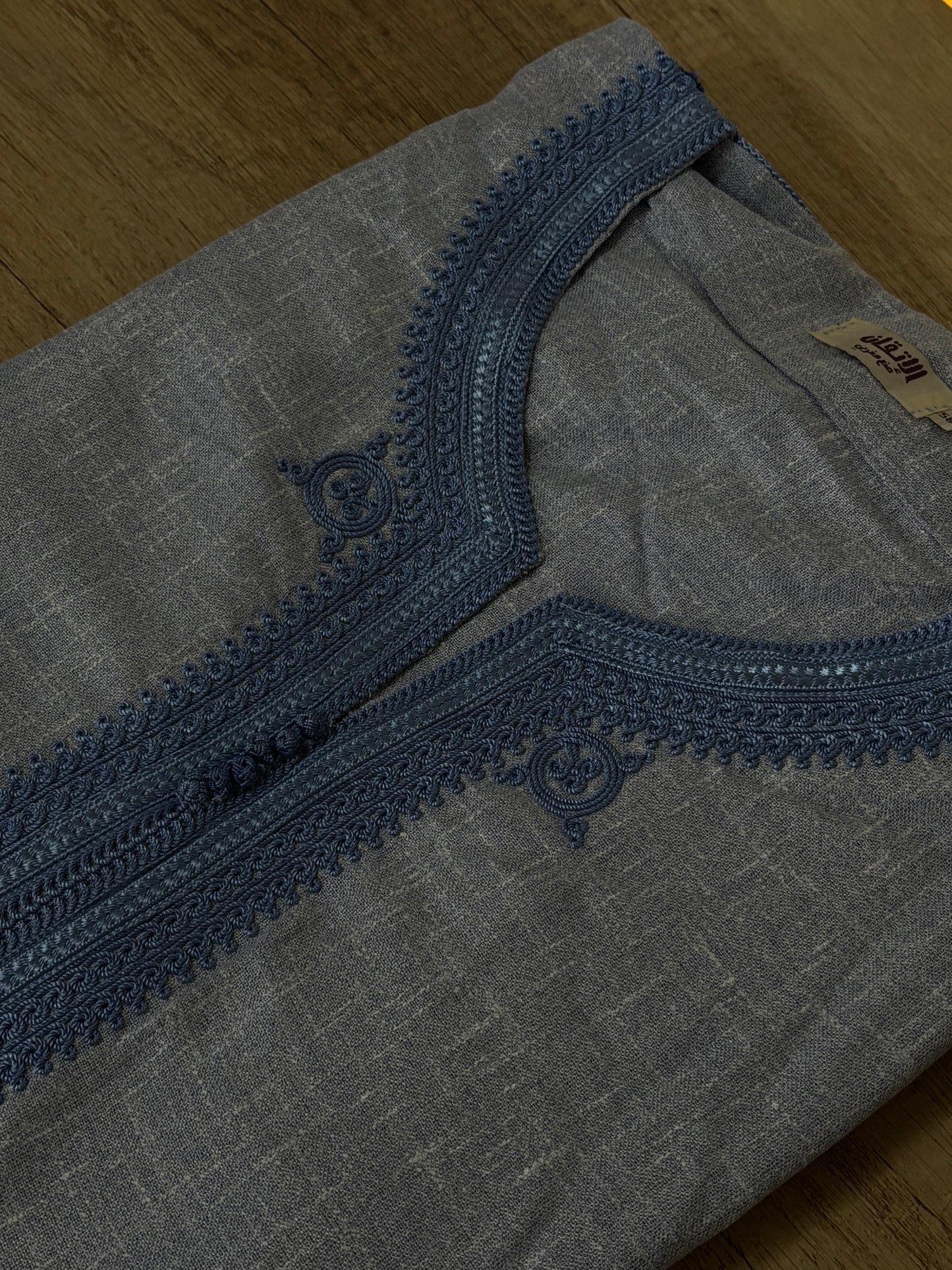 Everyday Light Blue Moroccan Thobe